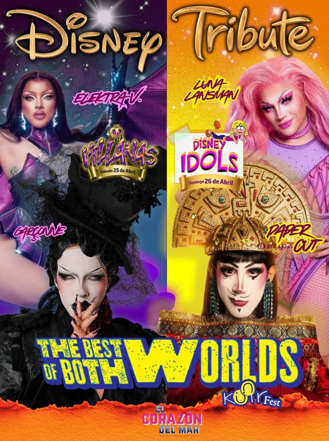 THE BEST OF BOTH WORLDS (DISNEY DRAG TRIBUTE)