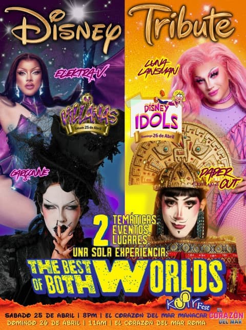 THE BEST OF BOTH WORLDS (DISNEY DRAG TRIBUTE)