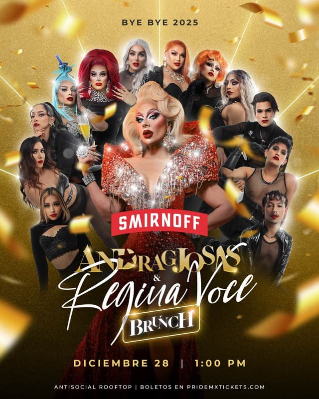 ANDRAGJOSAS BRUNCH Y REGINA VOCE