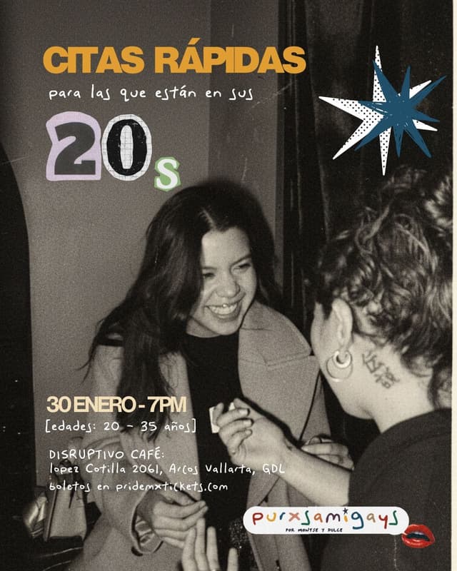 CITAS RÁPIDAS 20s POR PURXSAMIGAYS GDL