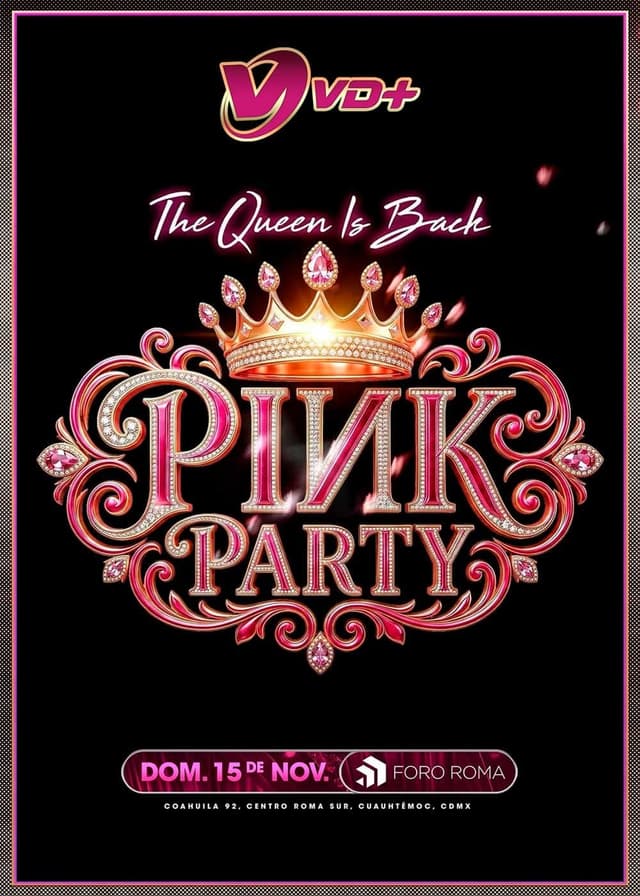 PINK PARTY by VD+