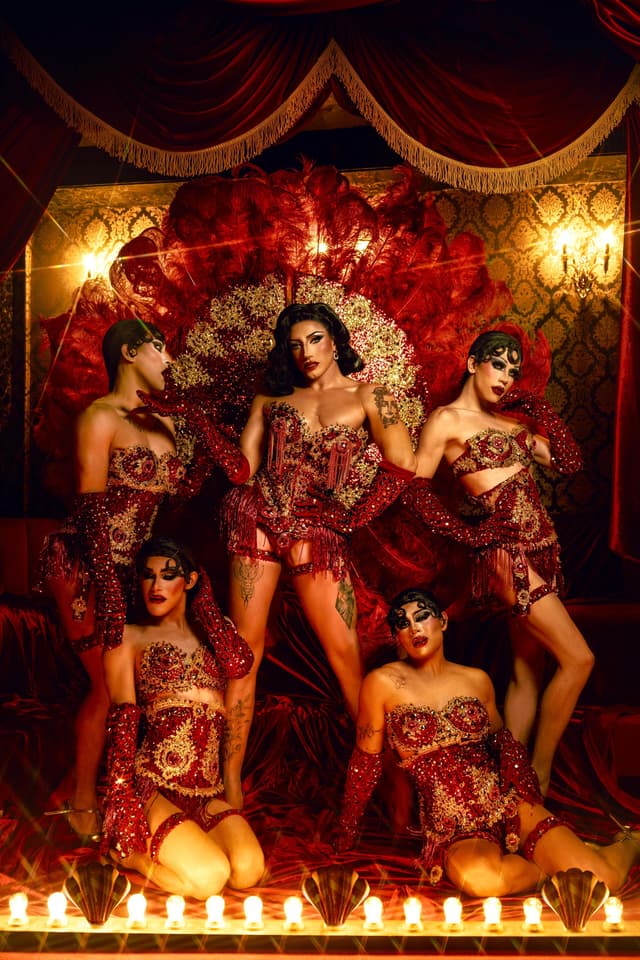 LOVE ET GLAMOUR ROUGE