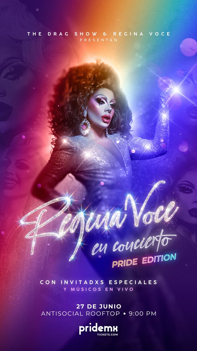 REGINA VOCE EN CONCIERTO PRIDE EDITION