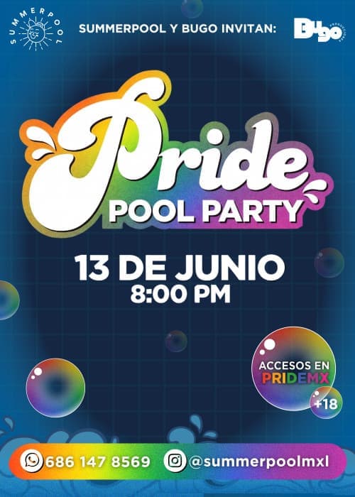 PRIDE POOL PARTY.