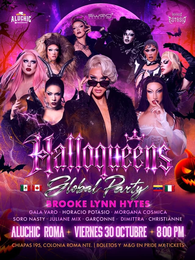 HALLOQUEENS GLOBAL PARTY
