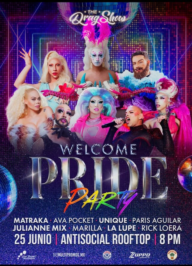 Welcome pride party